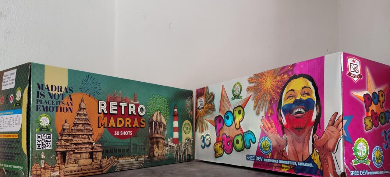 30 Shots Multicolour
